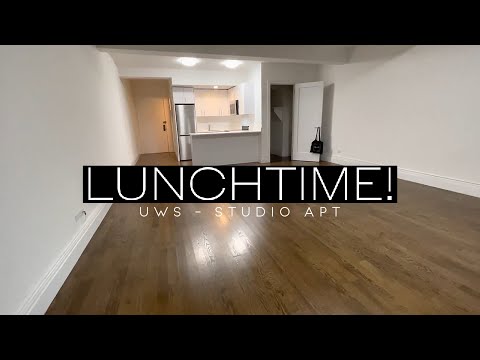 LUNCHTIME! Upper West Side $2500 Studio Apartment