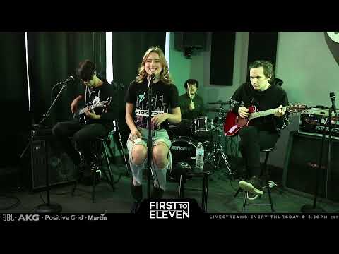 First To Eleven- Price Tag- Jessie J ft. B.O.B Acoustic Cover (livestream)