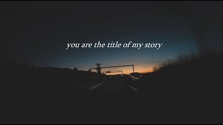 Teaser -  you are the title of my story (video by DaLiloveart)