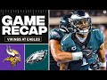Jalen Hurts, Eagles Put On CLINIC Against Vikings on MNF I FULL GAME RECAP