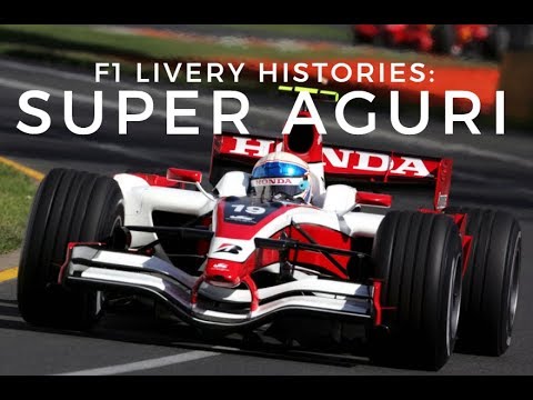 F1 Livery Histories: SUPER AGURI