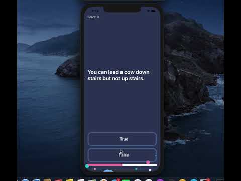 Swift: UI Kit - Quiz App