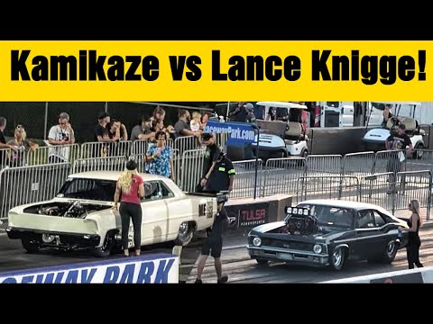 Kamikaze vs Lance Knigge at Tulsa Raceway!