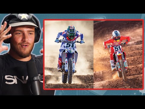 Gas Gas vs. Yamaha - Justin Barcia test track footage - "It's insane the difference" - Gypsy Tales