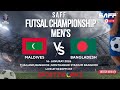 LIVE SAFF Men S Futsal Championship 2026 Day 2 Match 3 Maldives Vs Bangladesh