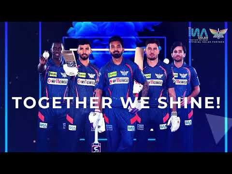IPL 2024: INA Solar- Lucknow Super Giants Promo | Designed by Universal Selective
