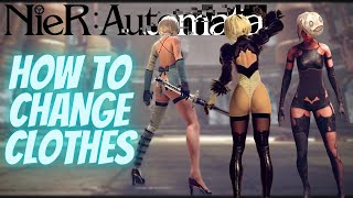 How to Change Clothes in Nier Automata #shorts