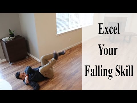 How to Fall Safely Without Hurting:  Improve Falling Skill:  For Beginners