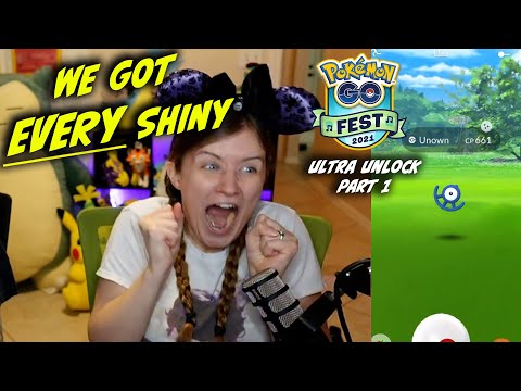 EVERY SINGLE ULTRA UNLOCK SHINY CAUGHT!! 2 unowns, 4 cranidos, 2 shieldon, and so much more!