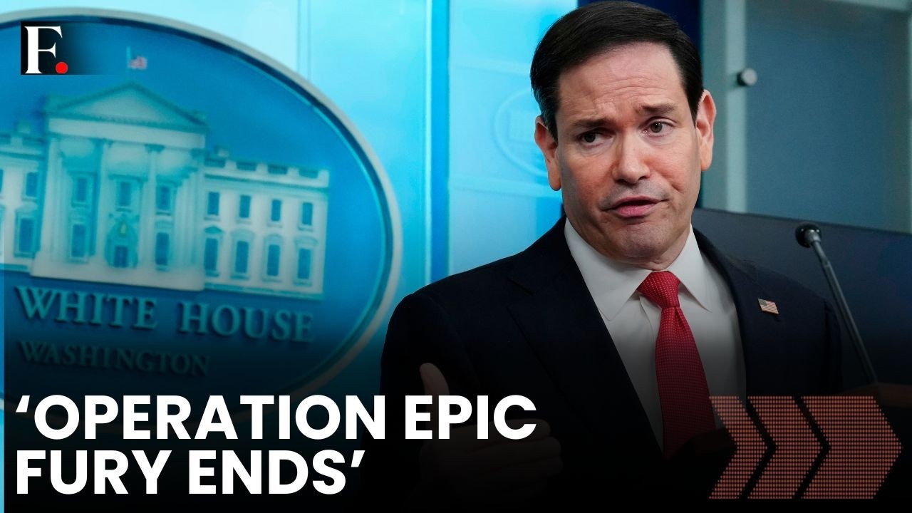 Marco Rubio LIVE: NSA Chief Marco Rubio Announces End to US Iran War