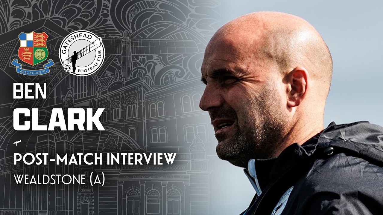 💬 “Hopefully results will change” | Ben Clark post-Wealdstone (A) | POST-MATCH