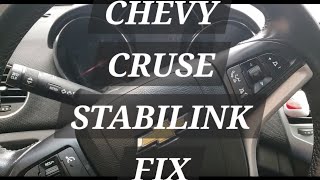 Chevy Cruze negative battery cable. Stabilink issues Here's a fix! HELP ME REACH 1000-SUBSCRIBE NOW😉