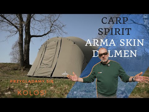 To jeden z największych namiotów karpiowych - Carp Spirit Arma Skin Dolmen