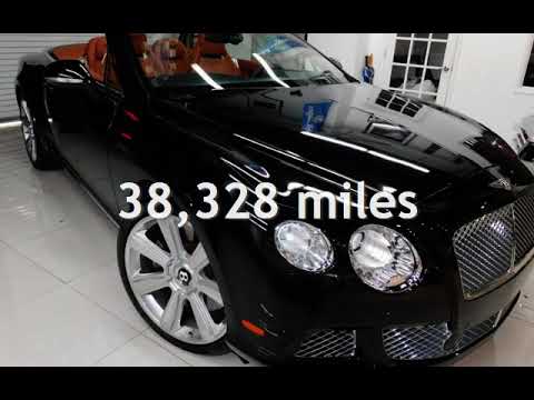2013 Bentley Continental (CC-1626316) for sale in Boca Raton, Florida