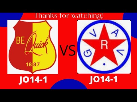 Be Quick JO14-1 vs GVAV JO14-1