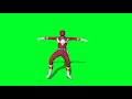 Power Ranger Green Screen