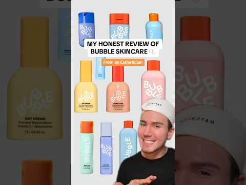 MY HONEST REVIEW OF BUBBLE SKINCARE!😱 (follow for more💗) #beauty #skincare #skincareroutine #skin