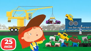A Doutora McWheelie vai consertar carros. Desenho animado infantil. Animação de carros