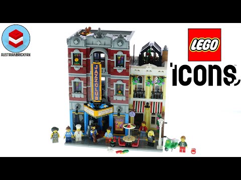 Vidéo LEGO Icons 10312 : Le club de jazz (Modular)