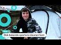 Max slaapt al een jaar in een tent voor zijn overleden buurman