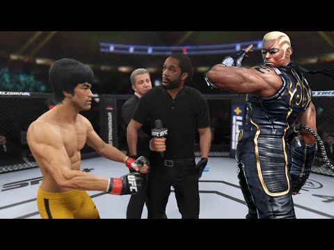 UFC 4 | Bruce Lee vs. Fighter Raven (EA Sports UFC 4)