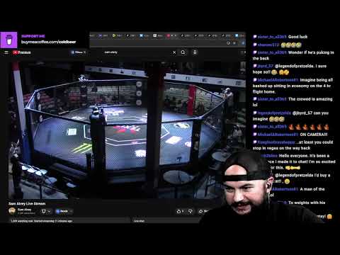 FIGHT NIGHT!!! Sam Alvey vs John from Tik Tok 11/07/2025