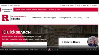 Introduction to Rutgers Health Sciences Libraries