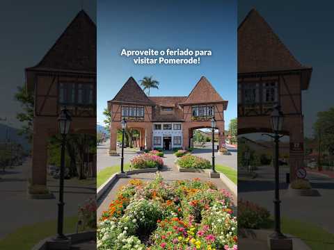 Aproveite o feriado para visitar Pomerode! #pomerode #santacatarina #turismo