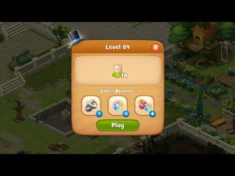 Gardenscapes Level 84 HD 1080p