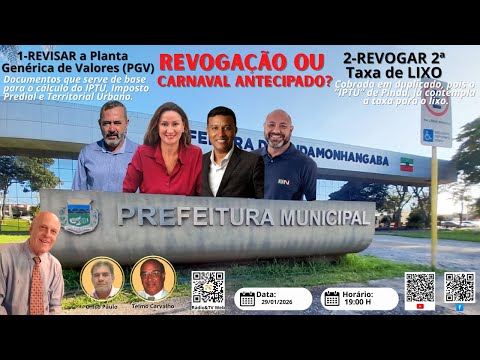 AO VIVO-REVOGAÇÃO OU CARNAVAL ANTECIPADO