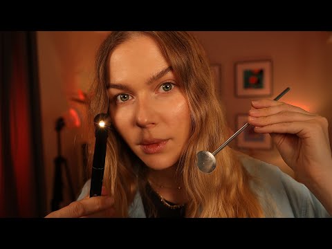 ASMR Ear, Nose & Throat Check-Up 🩺 | Gentle ENT Doctor Roleplay for Sleep