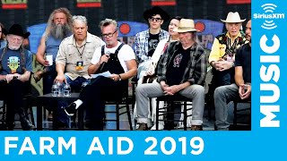 Willie Nelson, Neil Young, John Mellencamp, &amp; Dave Matthews at Farm Aid 2019