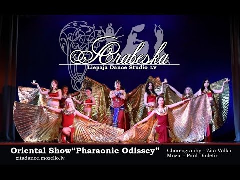 ""Arabeska"dance studio_LV-Oriental show""Pharaonic Odyssey""_2012