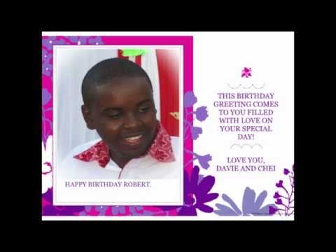 HAPPY BRITHDAY ROBERT