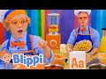 BLIPPI Creates An ALPHABET SMOOTHIE Blippi And Meekah Best Friend Adventures Educational Videos