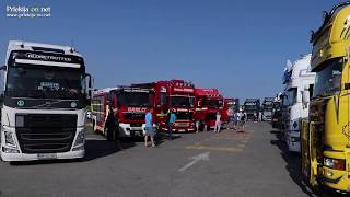 Šoferski pozdrav na 8. Truck show mitingu