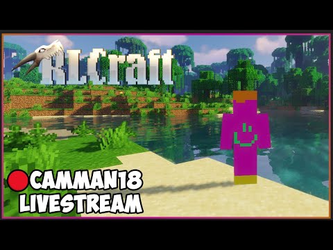 camman18 VODS - Playing the HARDEST Minecraft Mod (RL CRAFT) camman18 Full Twitch VOD