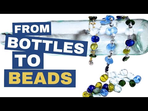 How To Make Fused Glass Beads In A Microwave Kiln | For Beginners