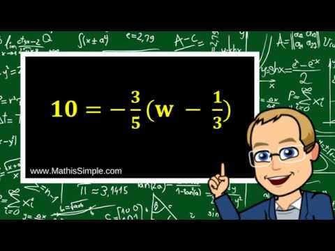 media video Solving Multi-Step Equations with Fractions