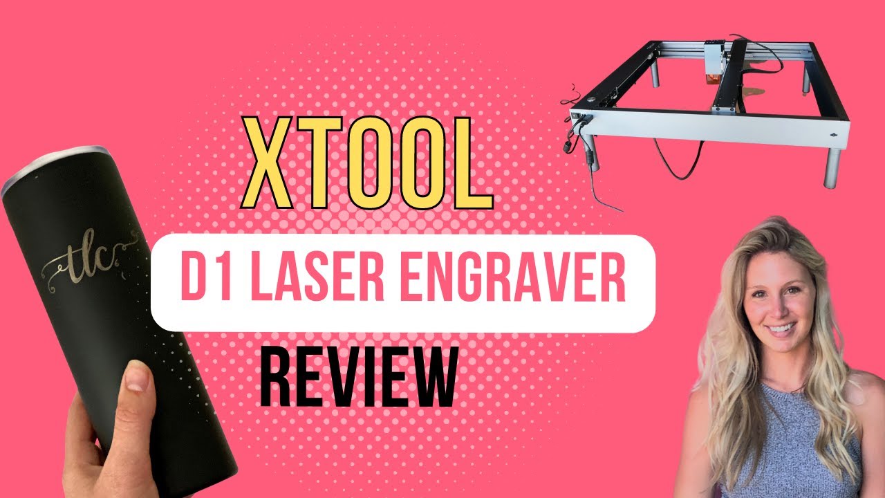 Xtool D1 Laser Engraver Review... It can engrave tumblers!