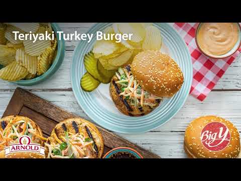 Teriyaki Turkey Burgers Recipe