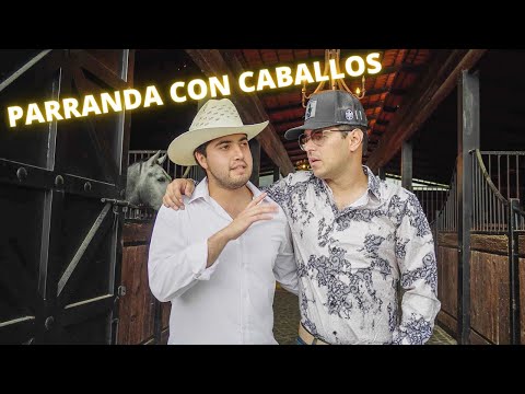 DE PARRANDA CON EL GALLO ELIZALDE, UZIEL PAYAN, EDGAR FIMBRES Y JOVANNY CADENA EN RANCHO JOANCA