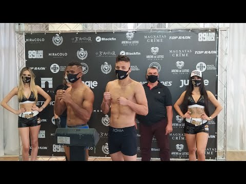 Pesagem: Vitor Siqueira Vs. Kenes Carneiro Mesquita