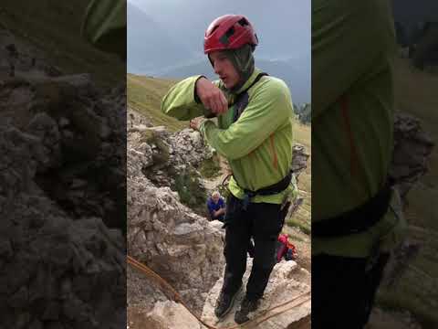 Abseilen Schweizer-Methode