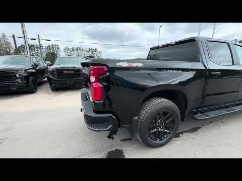 2026 Chevrolet Silverado 1500 Crew Cab Short Box 4-Wheel Drive RST in Black for sale at Boyer Chevrolet Buick GMC Bancroft in Bancroft, ON