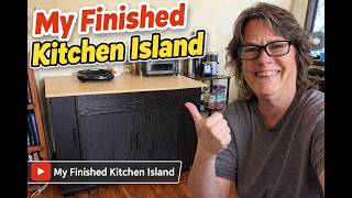 My Finished Kitchen Island