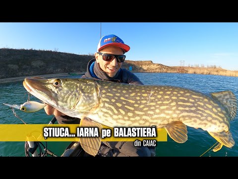 La STIUCA 💪👊IARNA pe BALASTIERA din CAIAC - am SPART BLESTEMUL GHERLEI