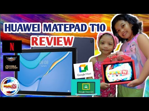 Huawei Matepad T10 Review / Google Classroom/Google Meet Mobile Games etc.