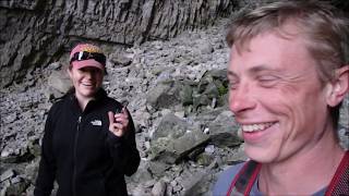Hiking to the Darby Canyon Wind Cave in Wyoming
