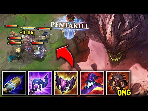 I CREATED THE DEADLIEST MALPHITE ULT IN HISTORY! (2000 GOLD FROM 1 ULT, PENTAKILL)